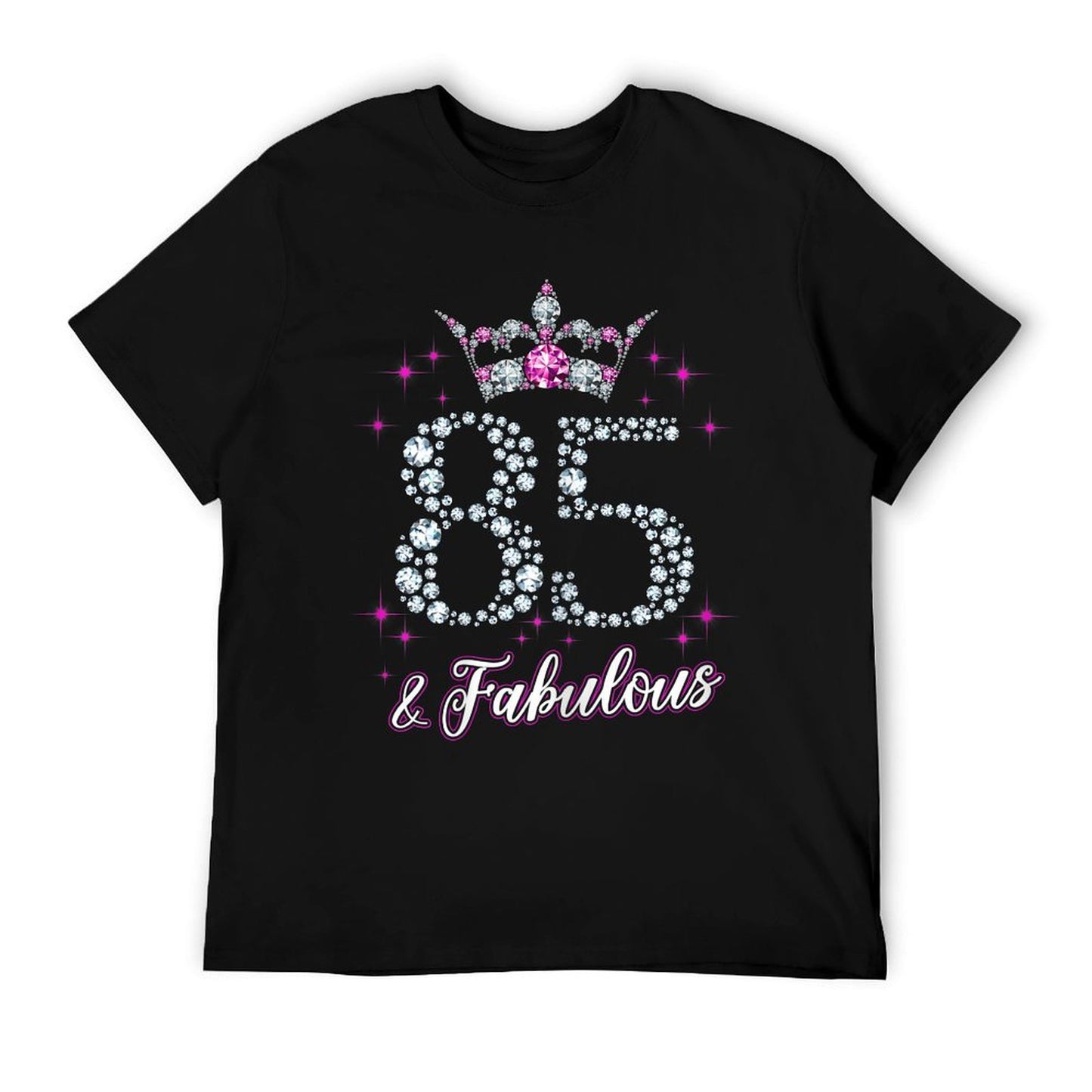Womens 85 And Fabulous 1935 85Th Birthday Gift T-Shirt