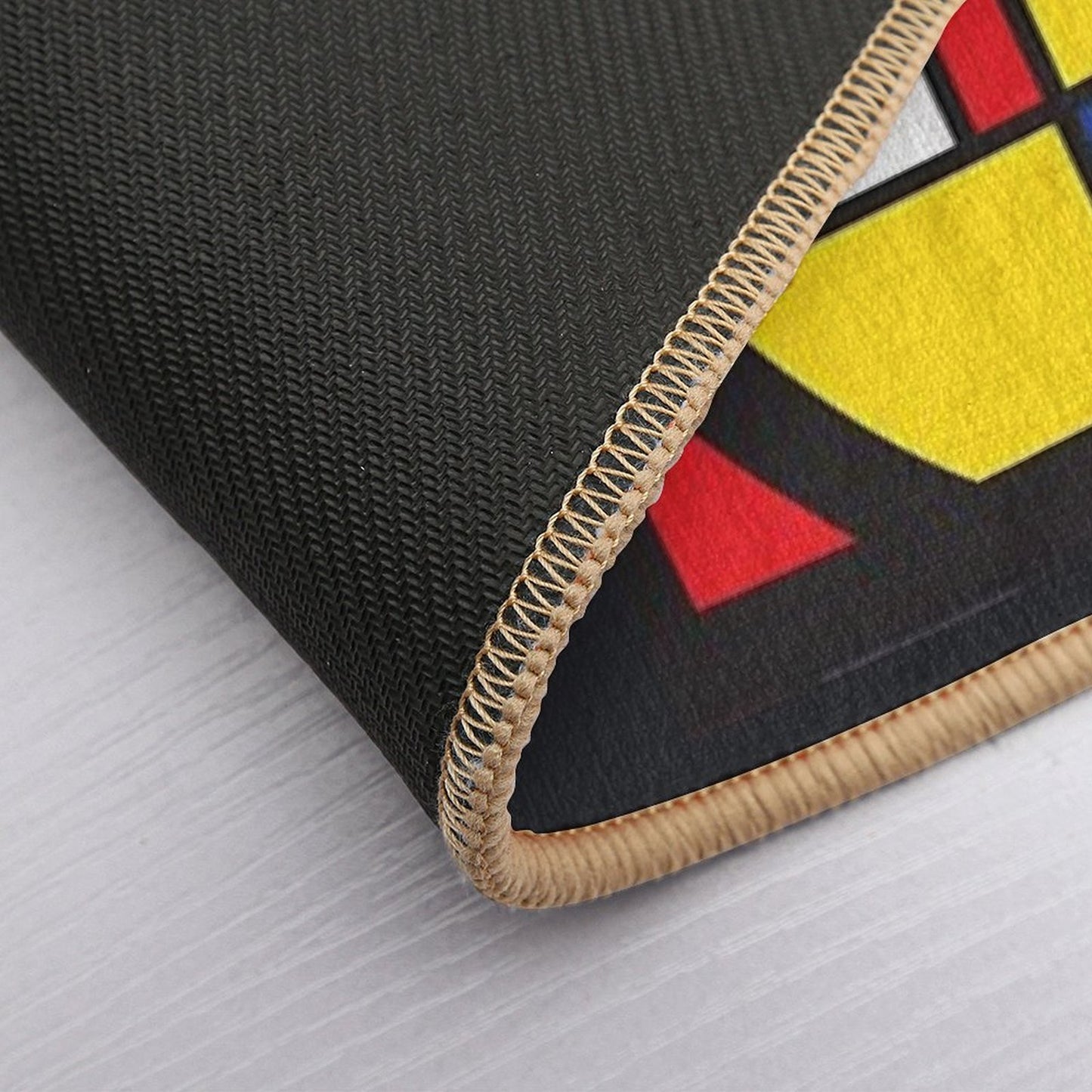 Mondrian Bicycle Art  Versatile Bath Mat