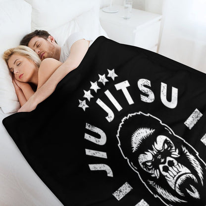 JIU JITSU - TRAIN LIKE A BEAST Throw Blanket