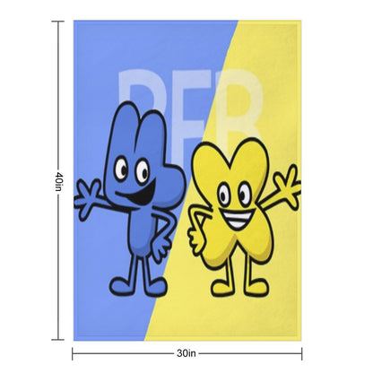 BFB 4 And X Design Throw Blanket