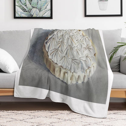 Lemon Meringue Pie Throw Blanket