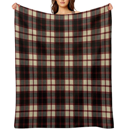 Macpherson Clan Tartan Throw Blanket