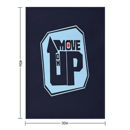 Move On Up Throw Blanket