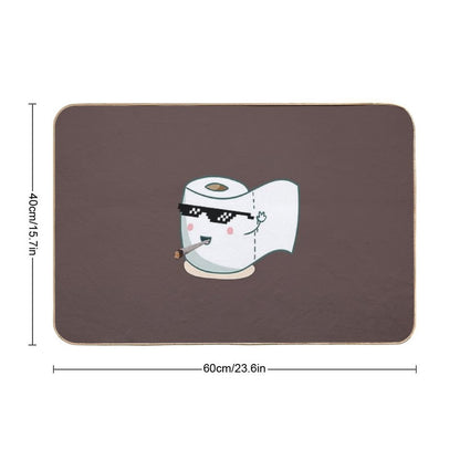 The Essential Funny And Cuddly Tp Dealer T-shirt Bath Mat