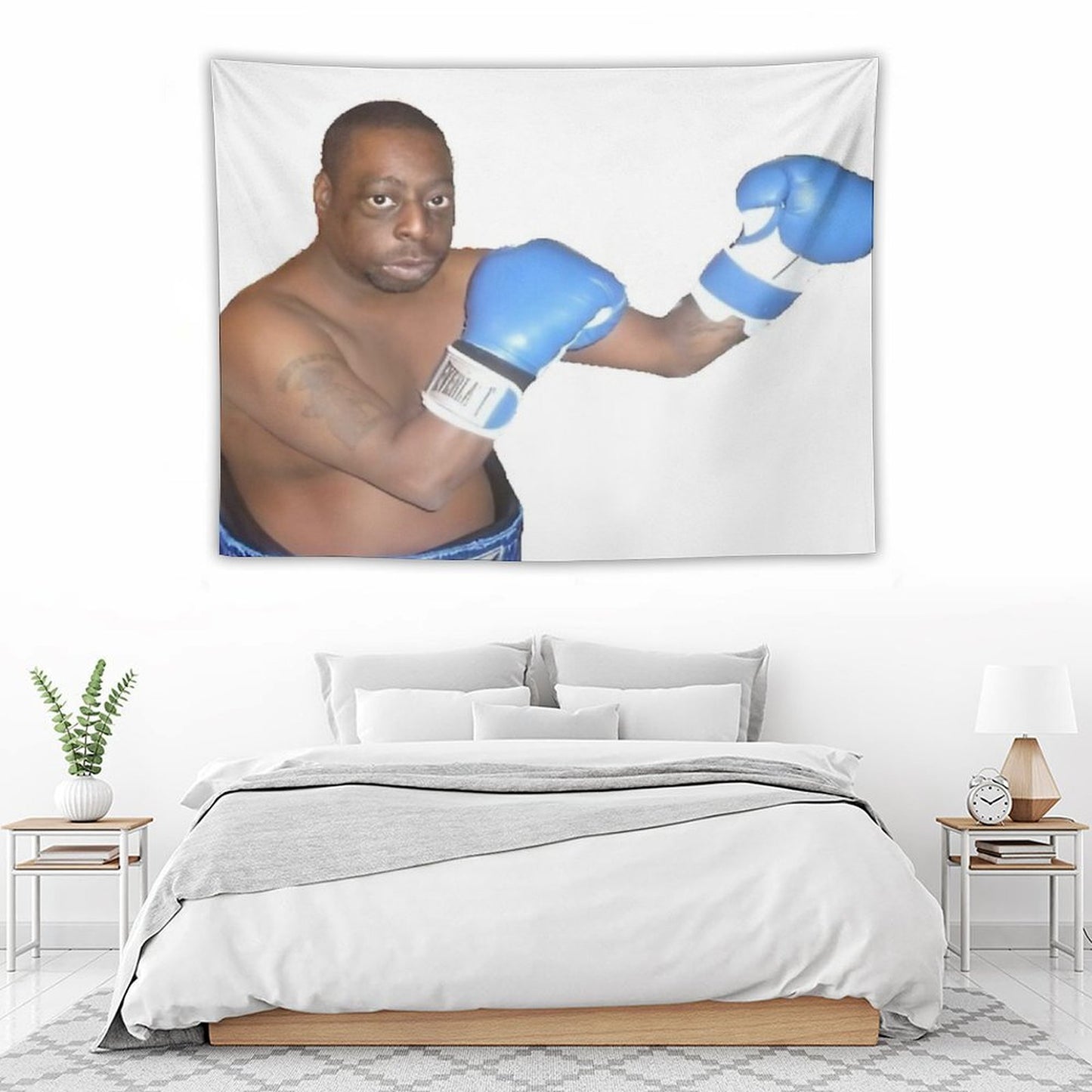Beetle Juice Boxing Legend Tapestry