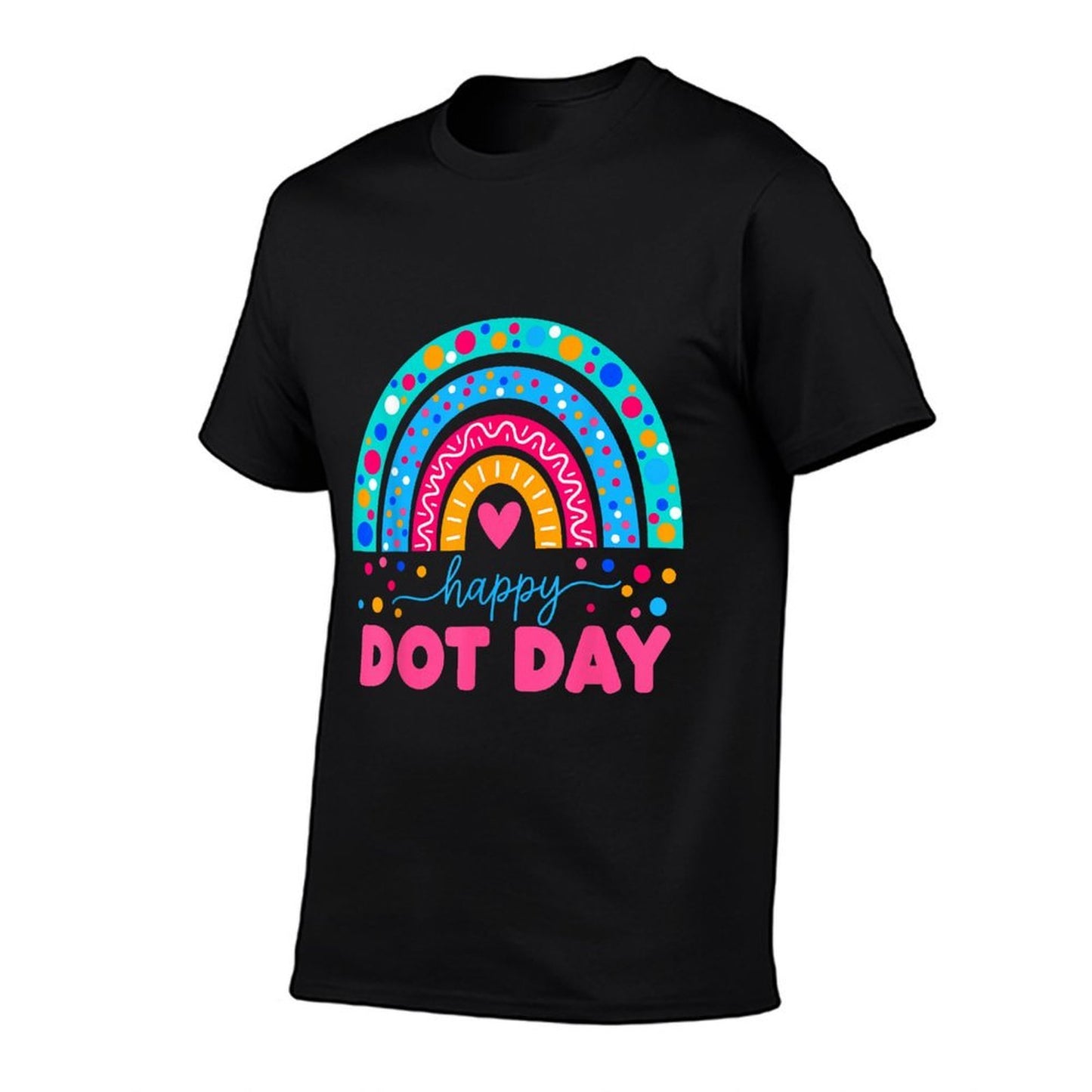 Happy Dot Day Colorful Rainbow Polka Dot Boys Girls Kids  Classic T-Shirt