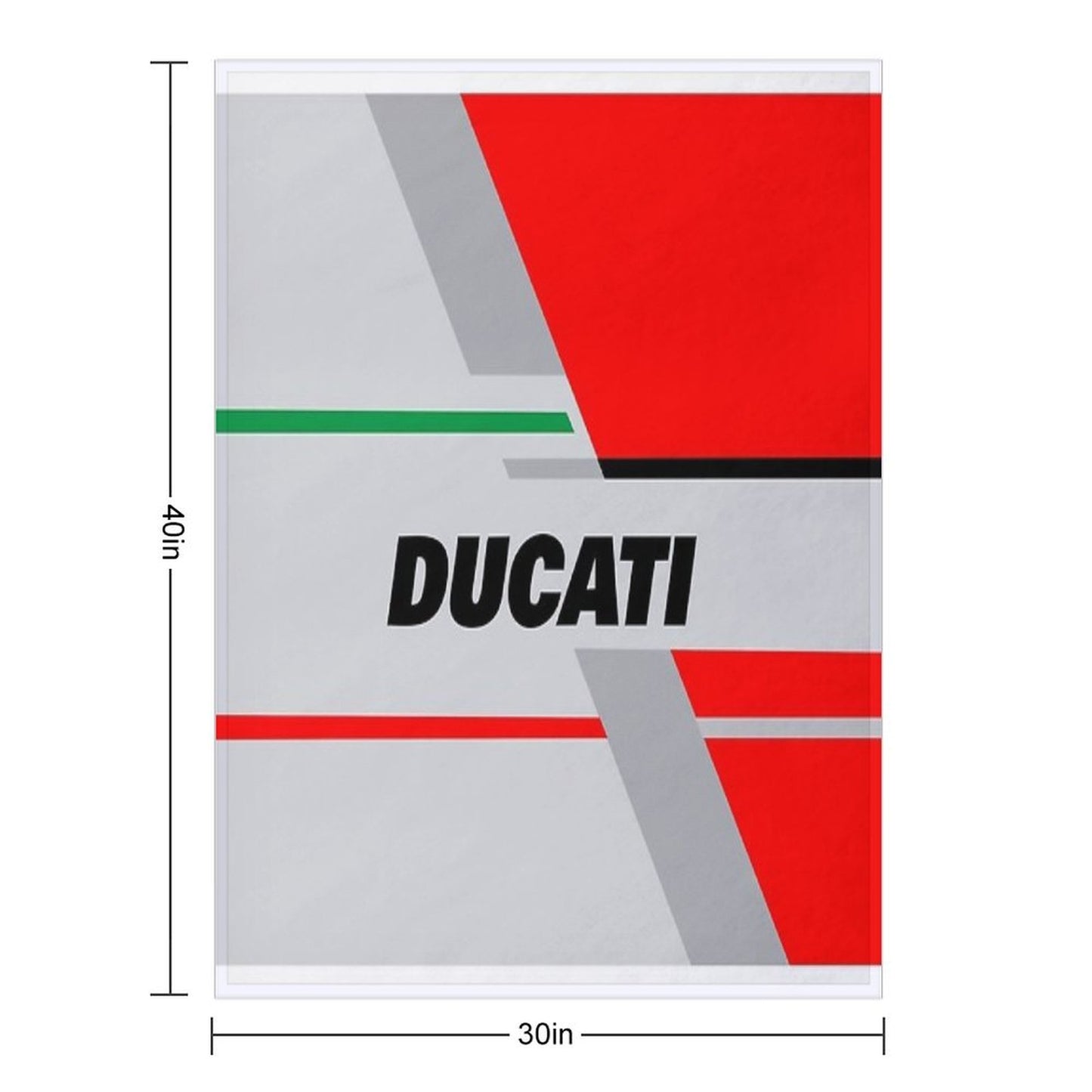 DUCATI Team R Throw Blanket