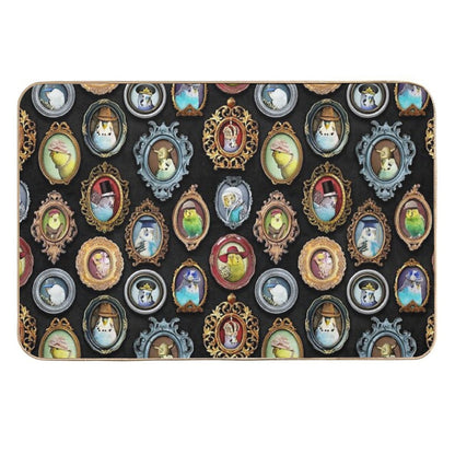 Budgies in Hats  Pet-Safe Bath Mat