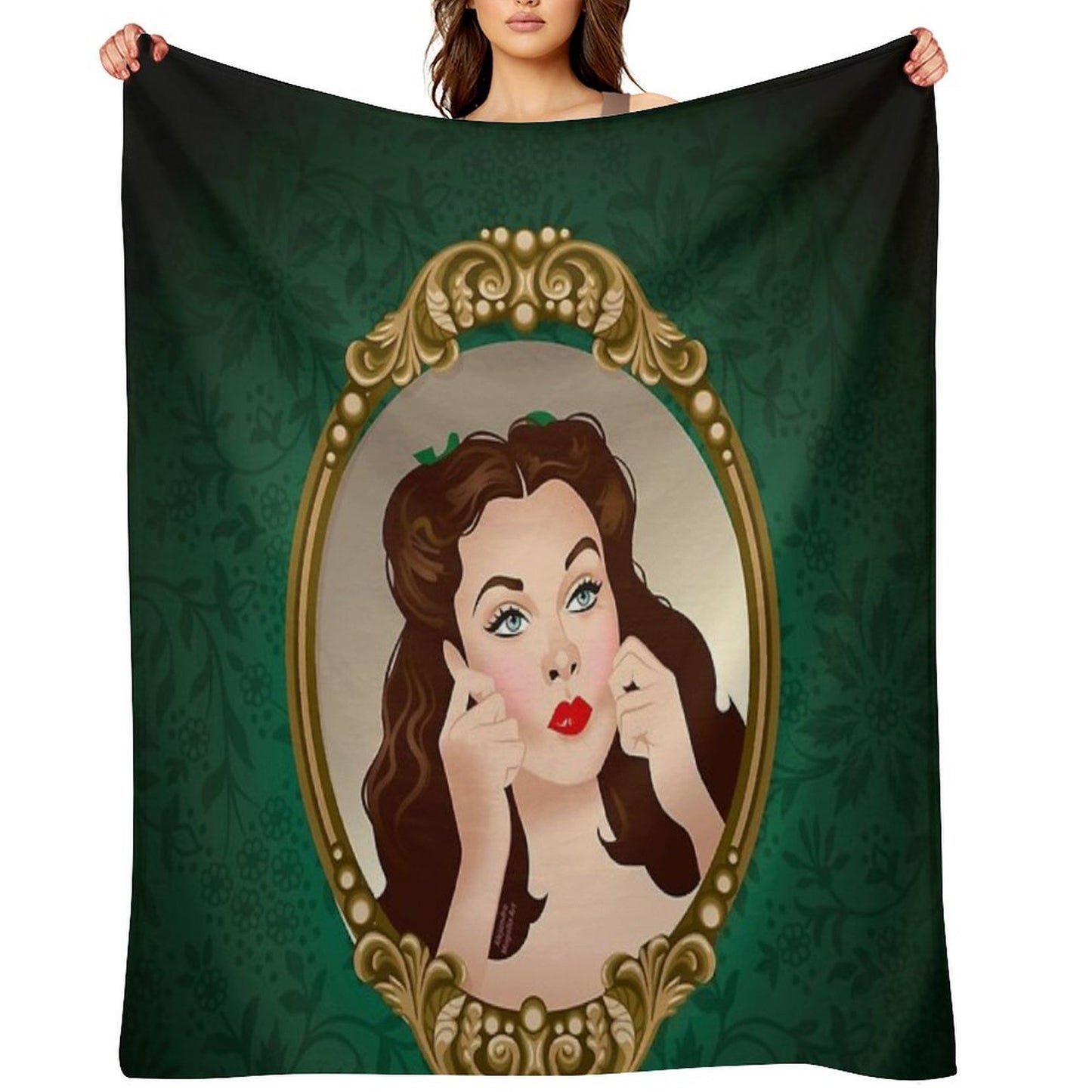 Scarlett Mirror Throw Blanket