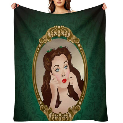 Scarlett Mirror Throw Blanket