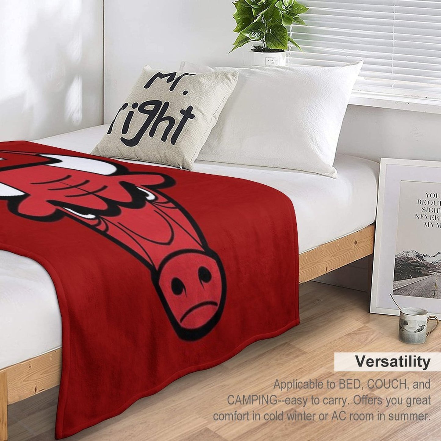 Chicago Bulls Classic Throw Blanket