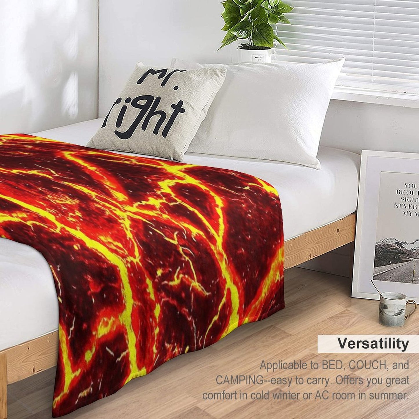 Lava Throw Blanket