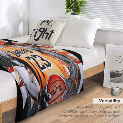 The King James 23 Throw Blanket