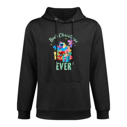 Sesame Street Merry Christmas Elmo, Tango, Abby Cadabby All-Day Comfort Hoodie