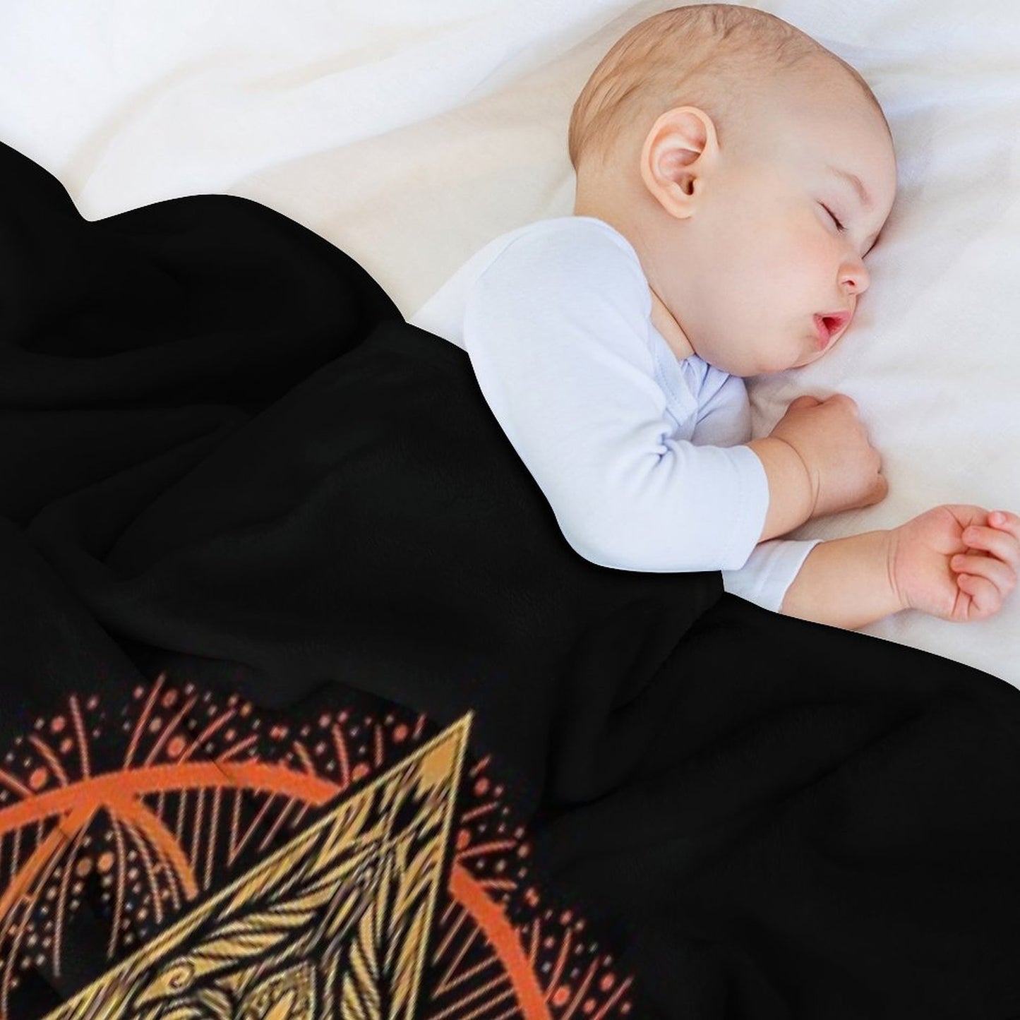 Mandalaforce Throw Blanket