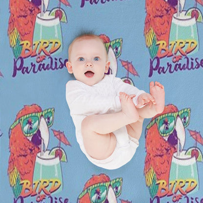 Bird Of Paradise Throw Blanket