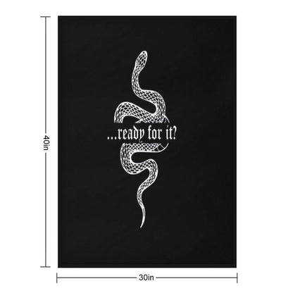 Are You Ready for It  Rep Tv Throw Blanket