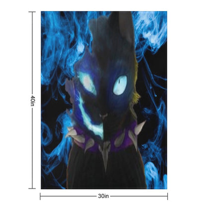 SCOURGE Warrior Cat Throw Blanket