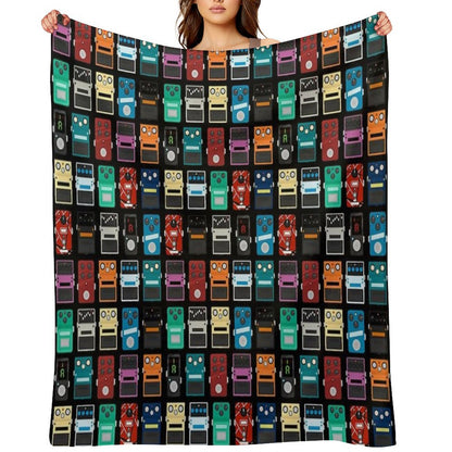 Pedal Board Throw Blanket