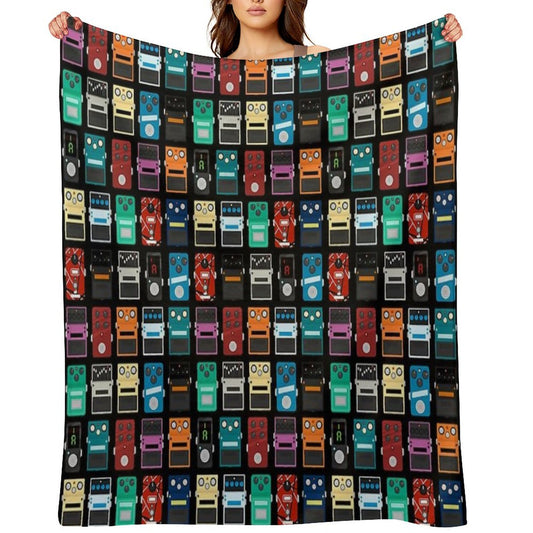 Pedal Board Throw Blanket