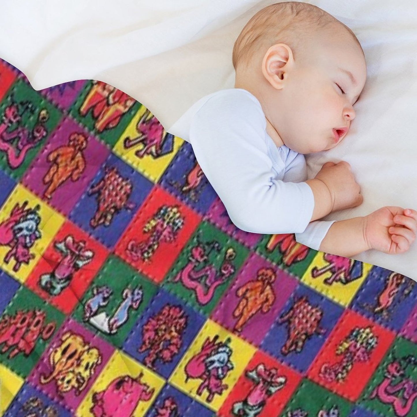 Blotter Art Throw Blanket