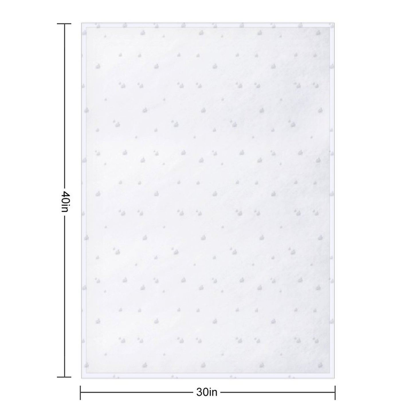 Grey Skies Painterly  Pattern Throw Blanket
