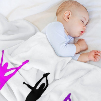 Cheerleading Throw Blanket