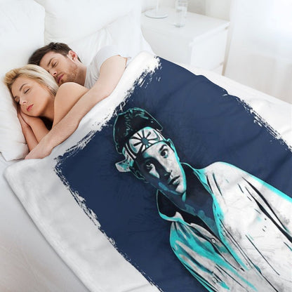 Ralph Macchio - Karate Kid Throw Blanket