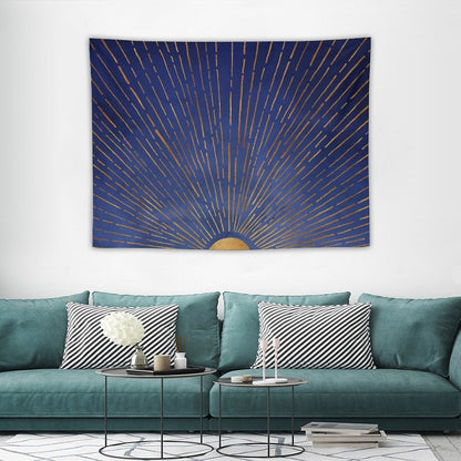 Indigo Sunset Tapestry