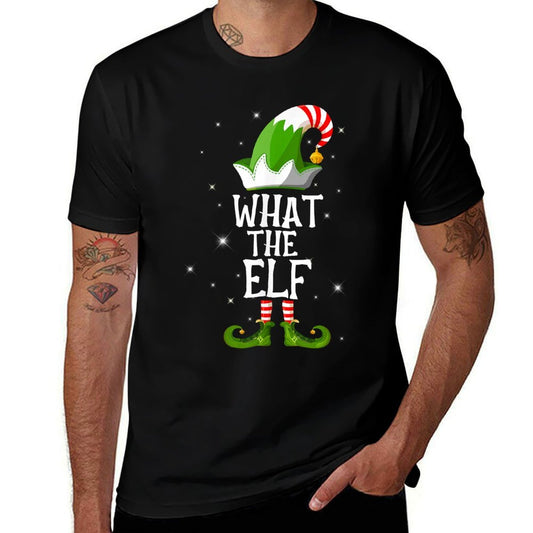 What The Elf Family Matching Group Christmas  Graphic-printed T-Shirt