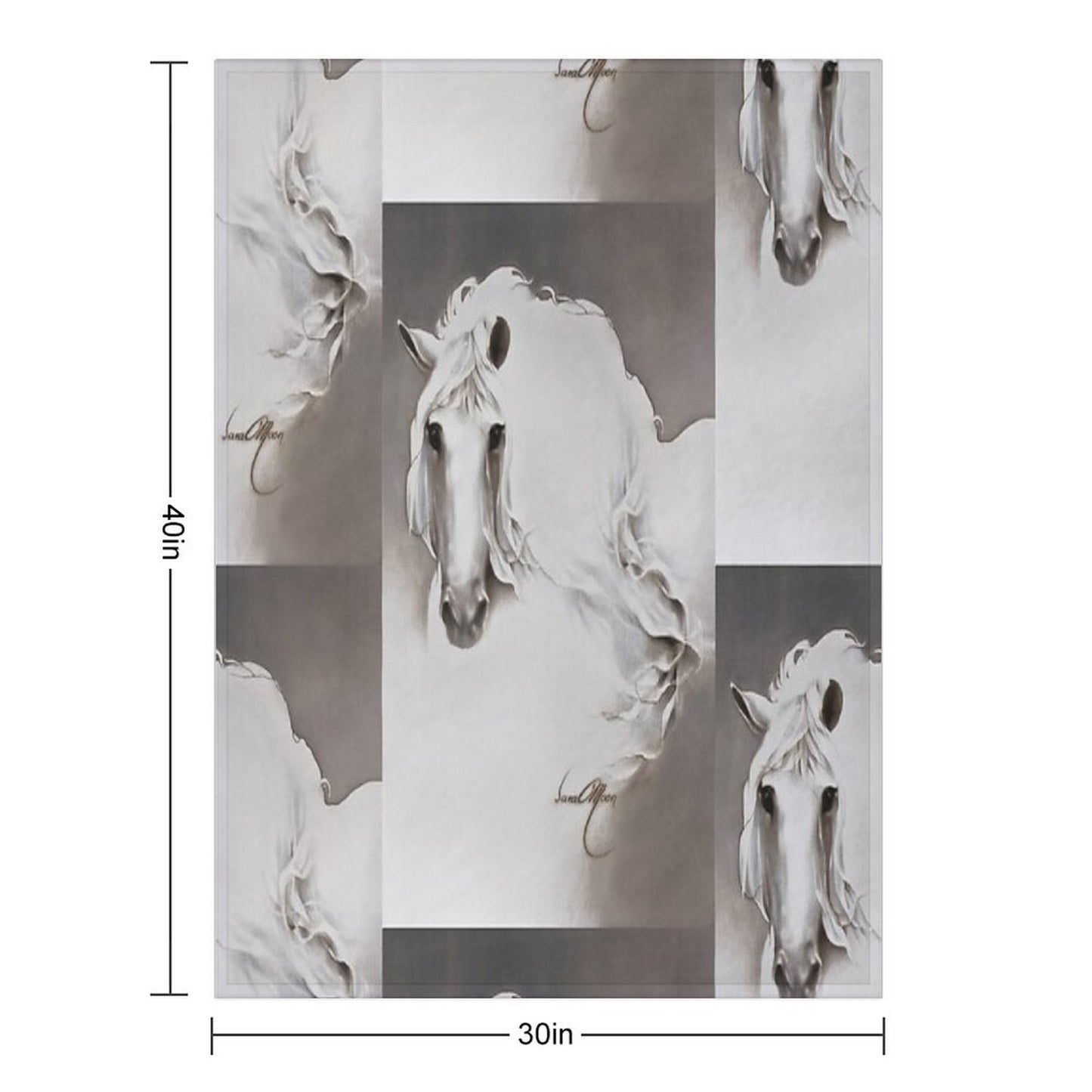 The Queen Throw Blanket