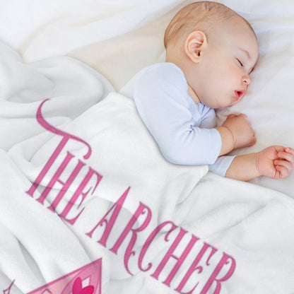 The Archer And The Fox - Once Upon A Broken Heart Throw Blanket