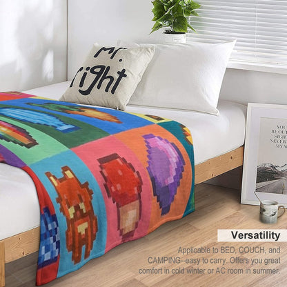 Stardew Valley PixelArt Throw Blanket