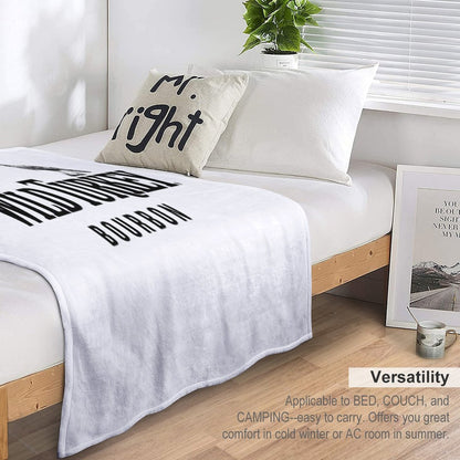 Wild Turkey Bourbon Cap Throw Blanket