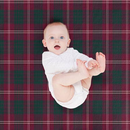 Clan Crawford Tartan Throw Blanket