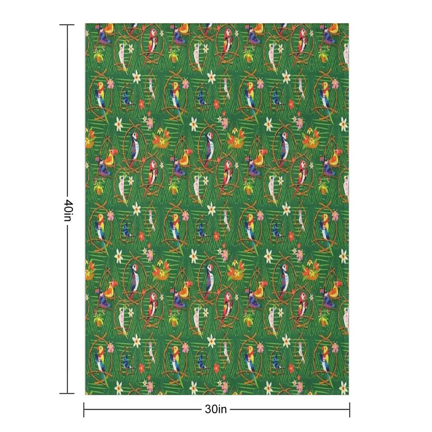 Enchanted Tiki Room Throw Blanket