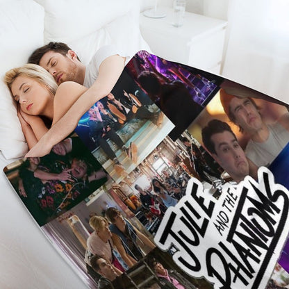Julie And The Phantoms Band Collage Throw Blanket