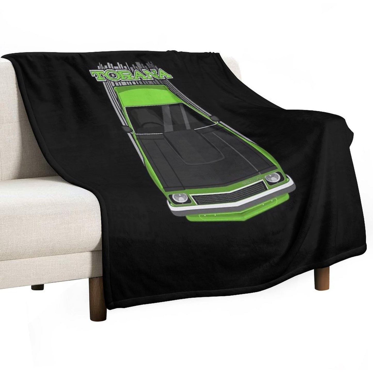 Holden Torana A9X - Green Throw Blanket