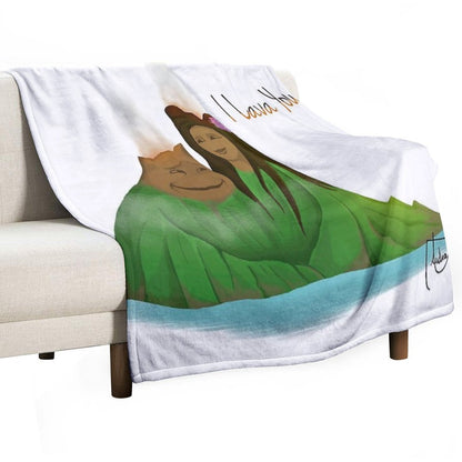 I Lava You Throw Blanket