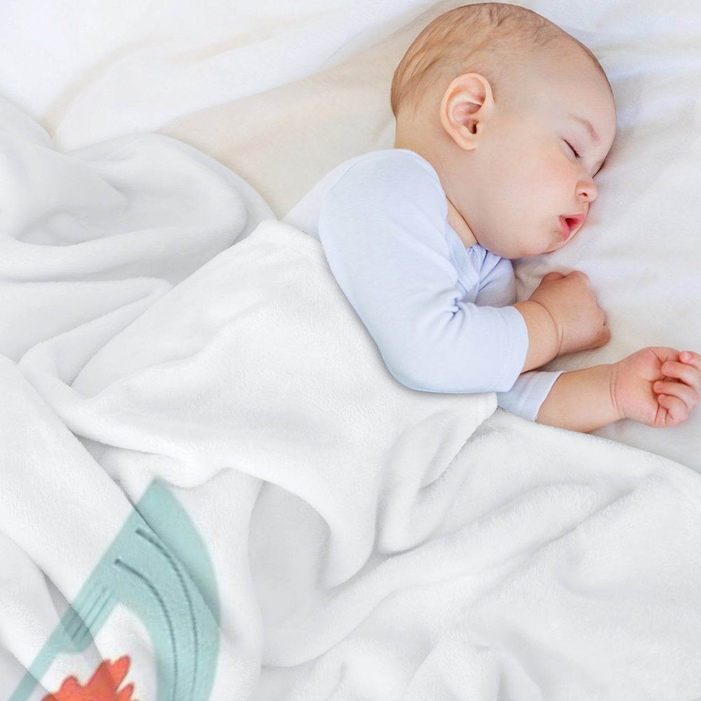 Floral Melody Throw Blanket