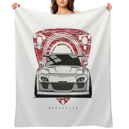 Rotary FD3S Throw Blanket