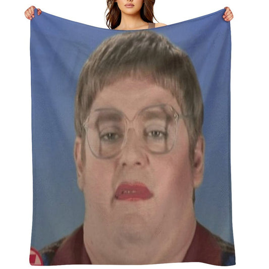 Tim And Eric News Throw Blanket