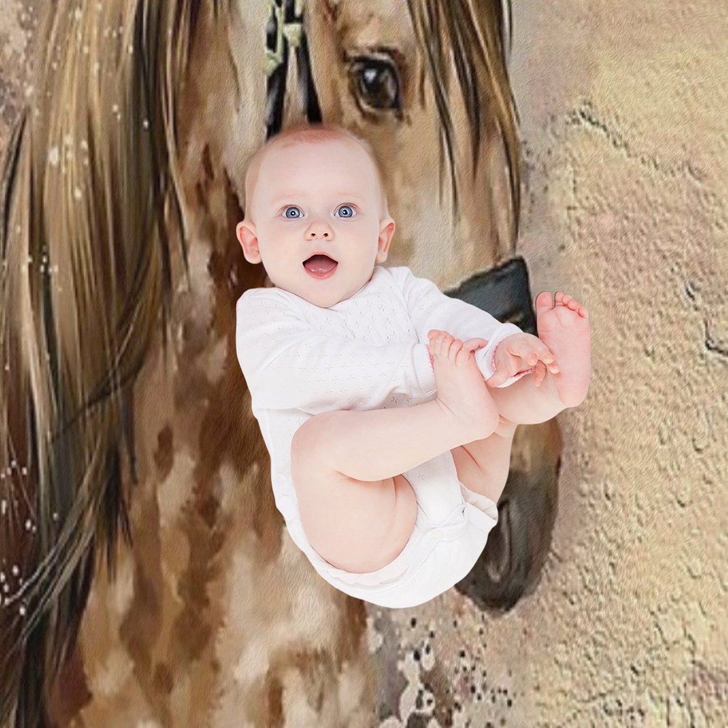 Horses Change Lives Throw Blanket