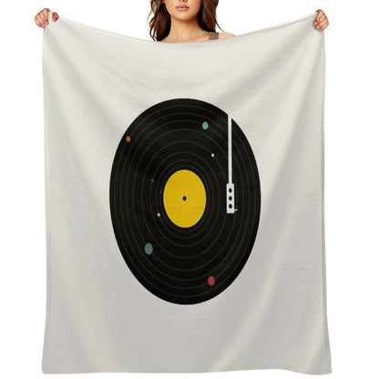Music Everywhere Throw Blanket