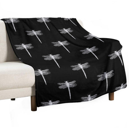 Dragonfly Throw Blanket
