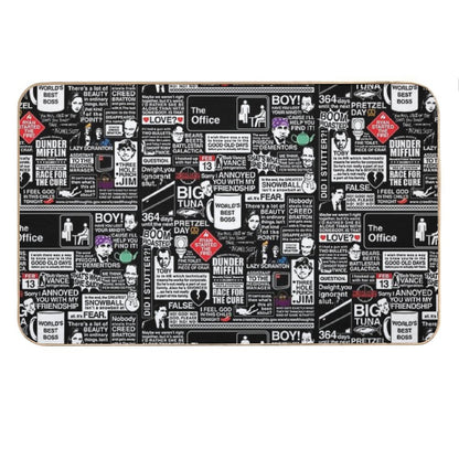 Wise Words From The Office - The Office Quotes Bath Mat