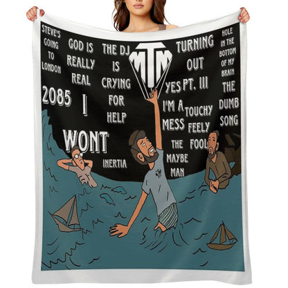 AJR The Maybe Man Throw Blanket