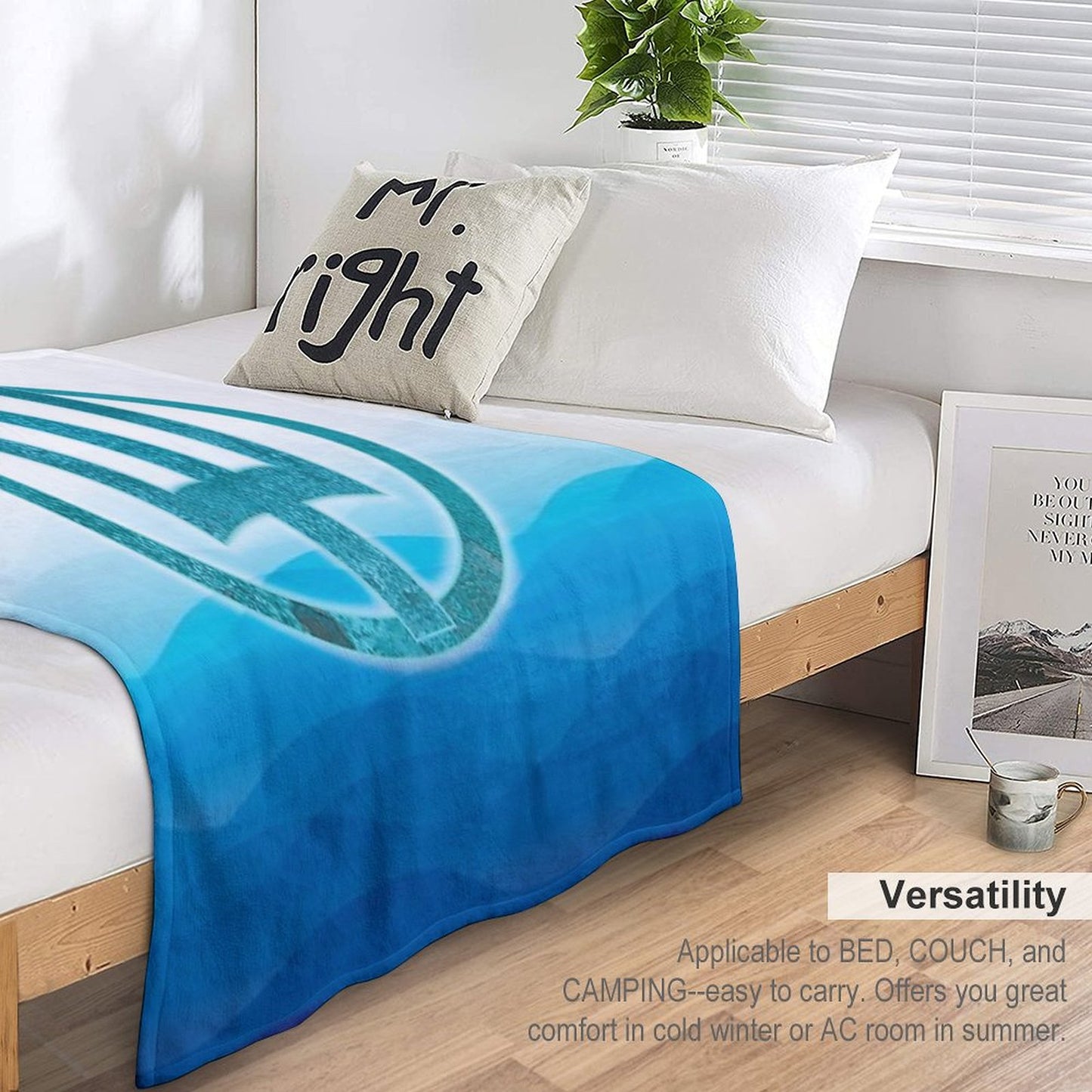 Poseidon Throw Blanket