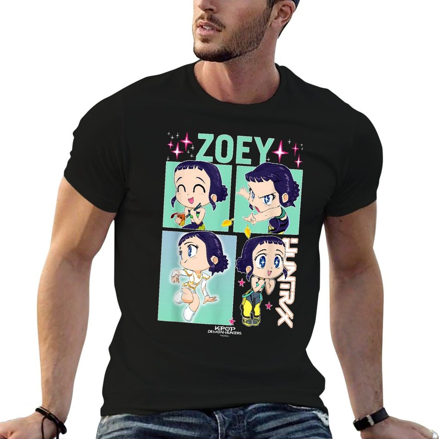 KPop Demon Hunters Zoey Officially Licensed  Affordable Price T-Shirt