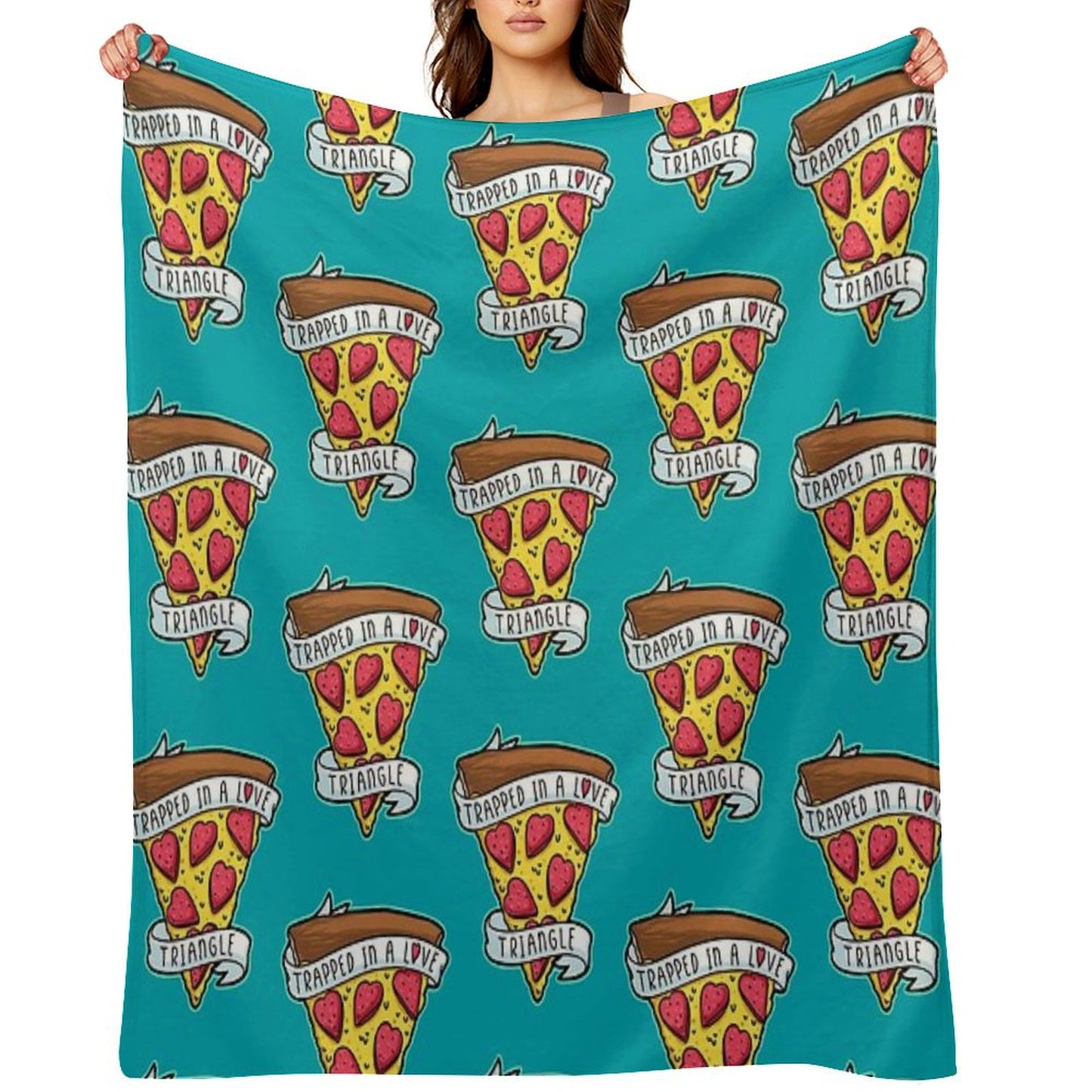 Trapped Throw Blanket
